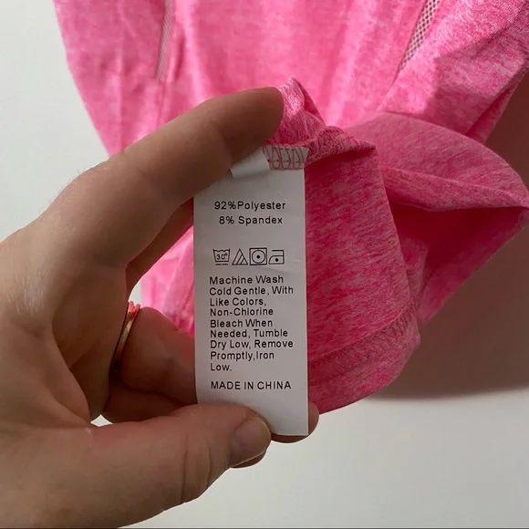 WOWENY Women’s Pink 1/4 Zip Golf Tank M - Picture 7 of 11